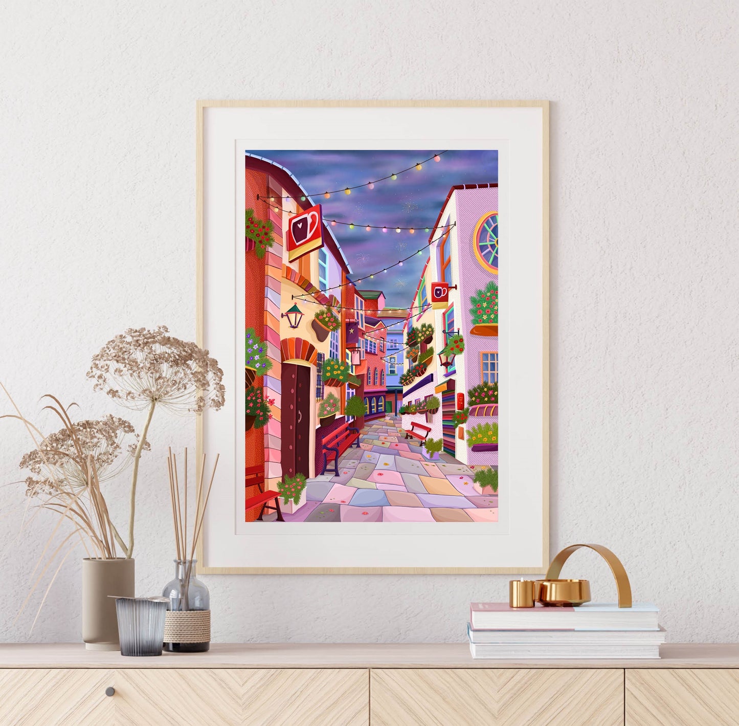 Belfast Cathedral Quarter Print