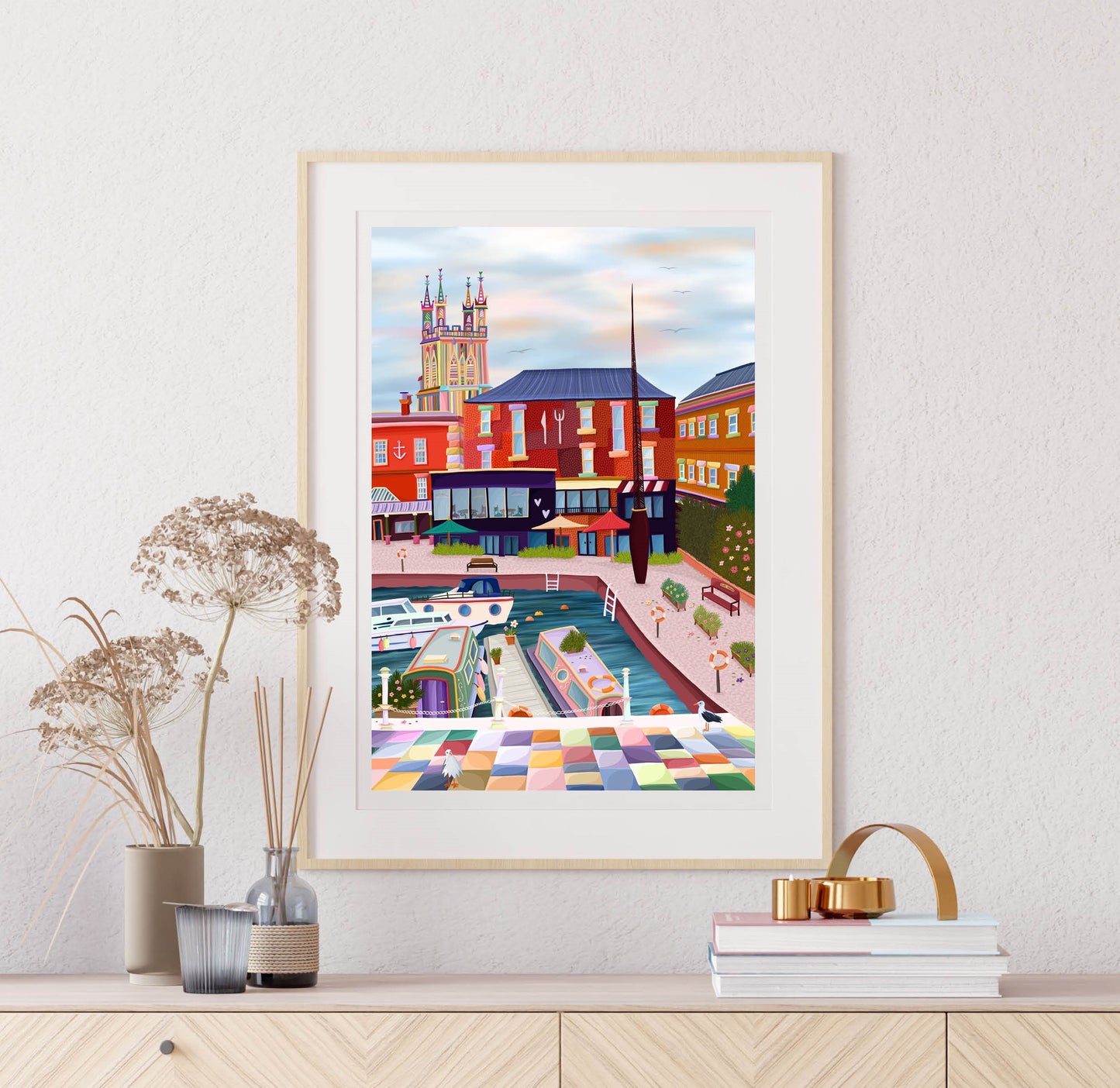 Gloucester Victoria Basin Print