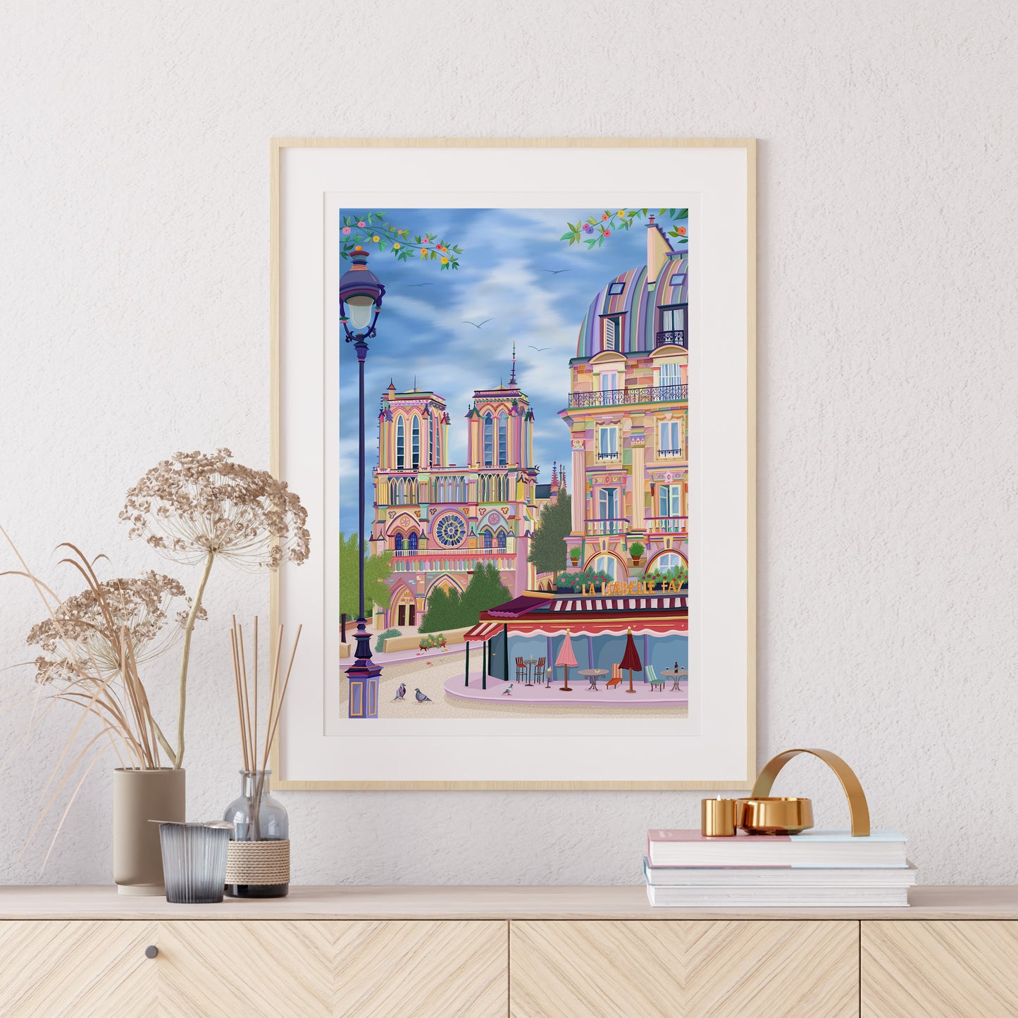 Paris Notre Dame Print