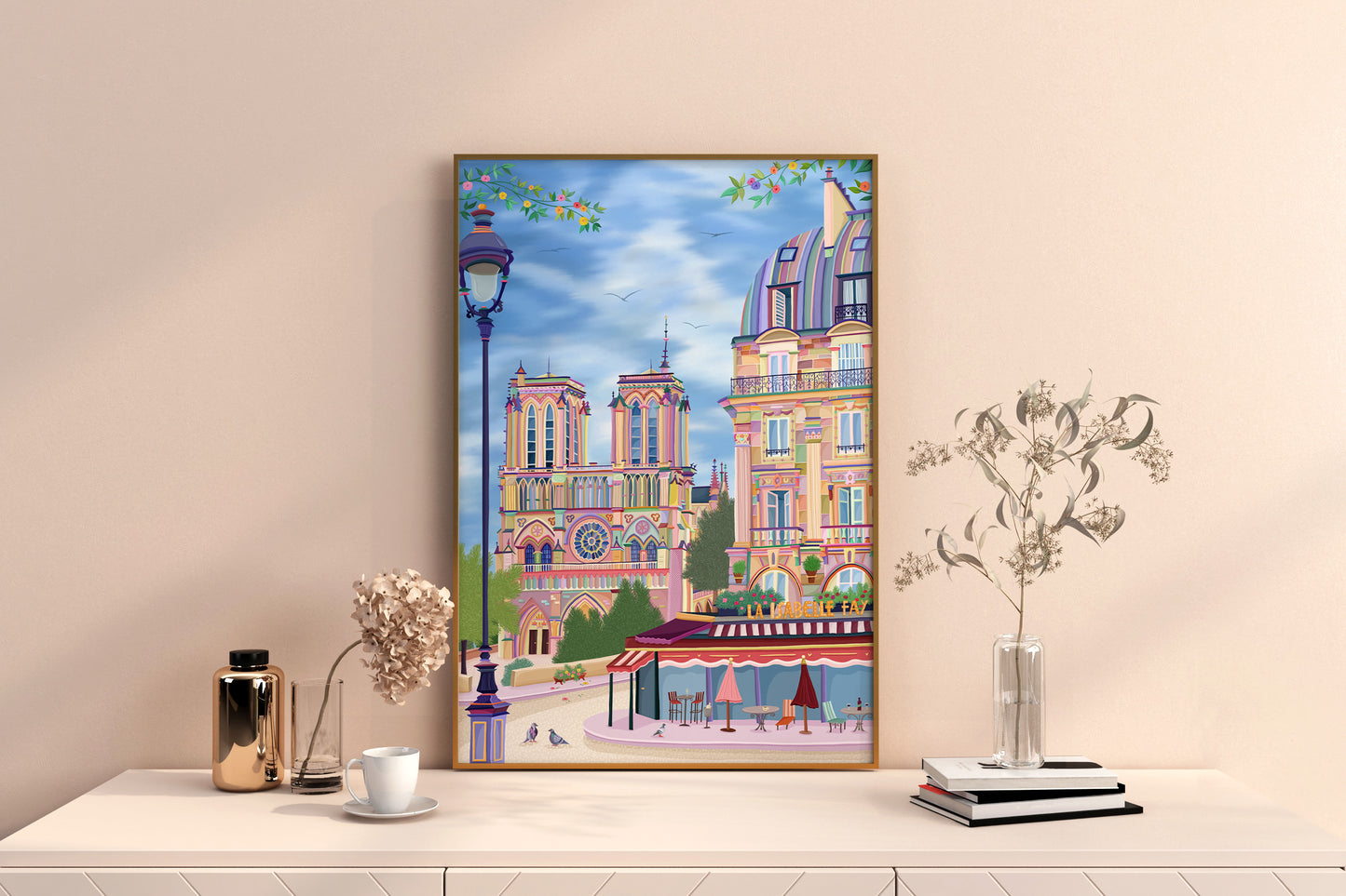 Paris Notre Dame Print