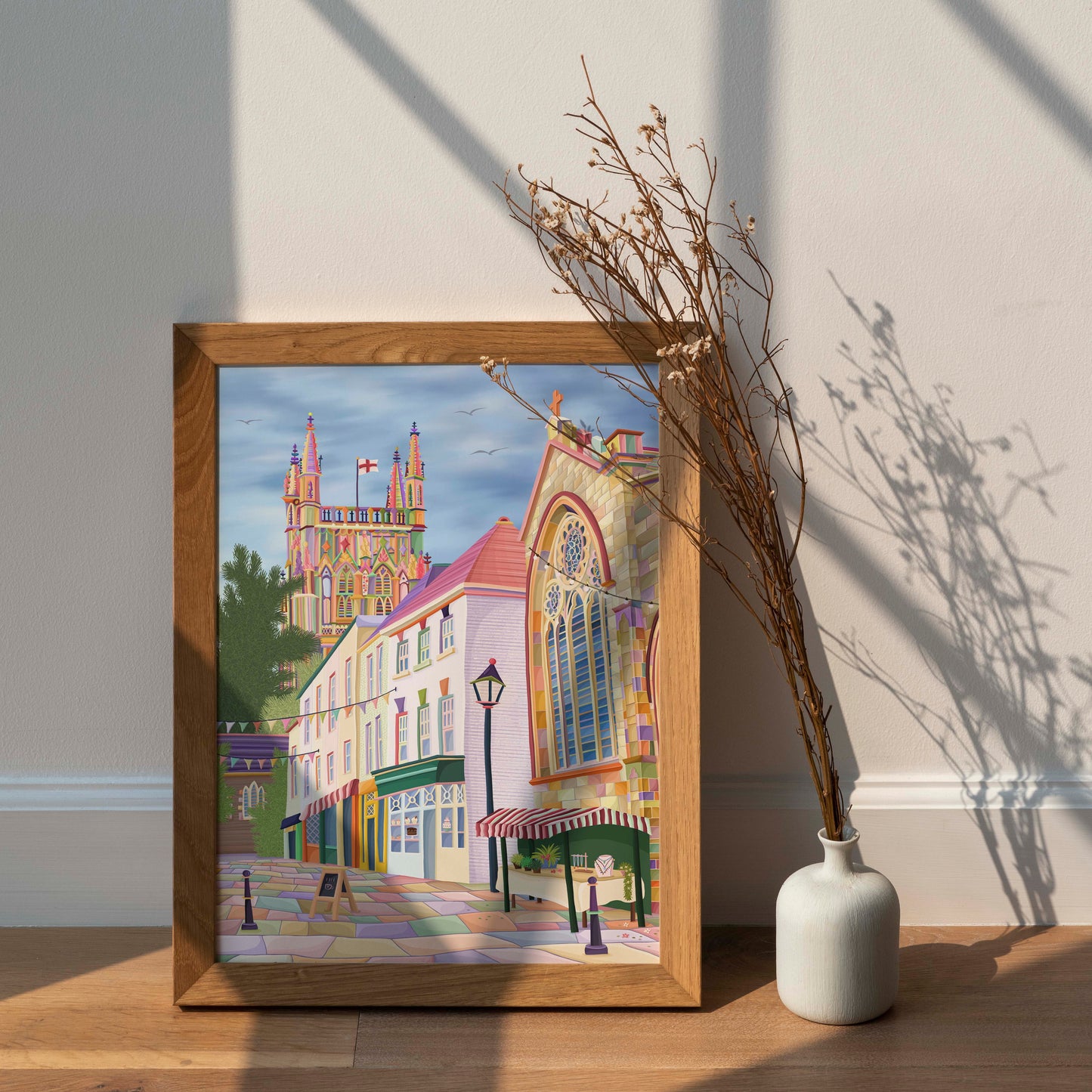 Worcester High Street Print