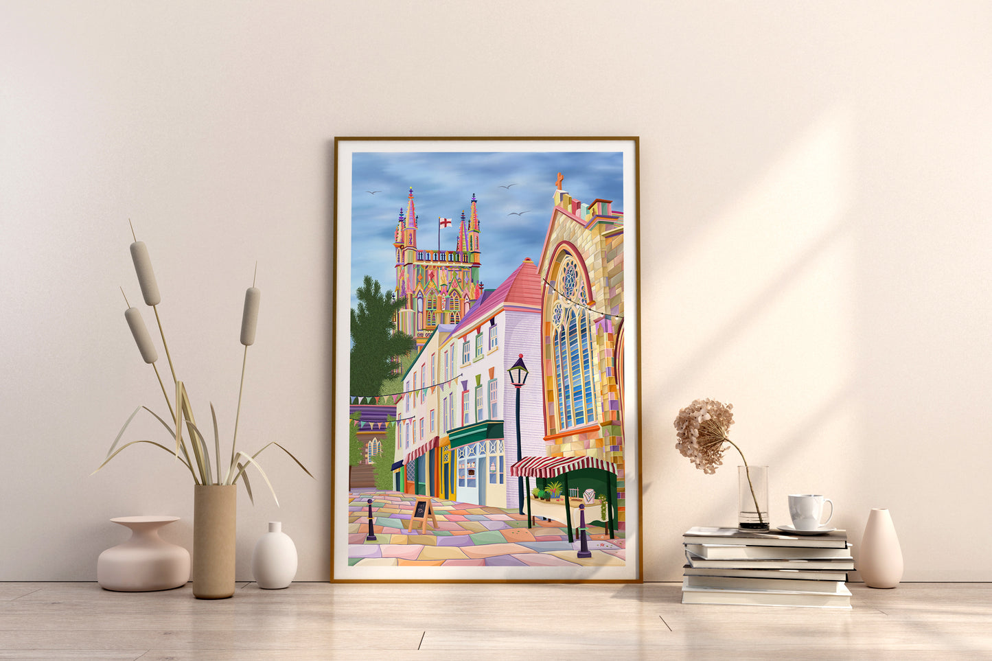 Worcester High Street Print