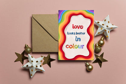 Love In Colour Card