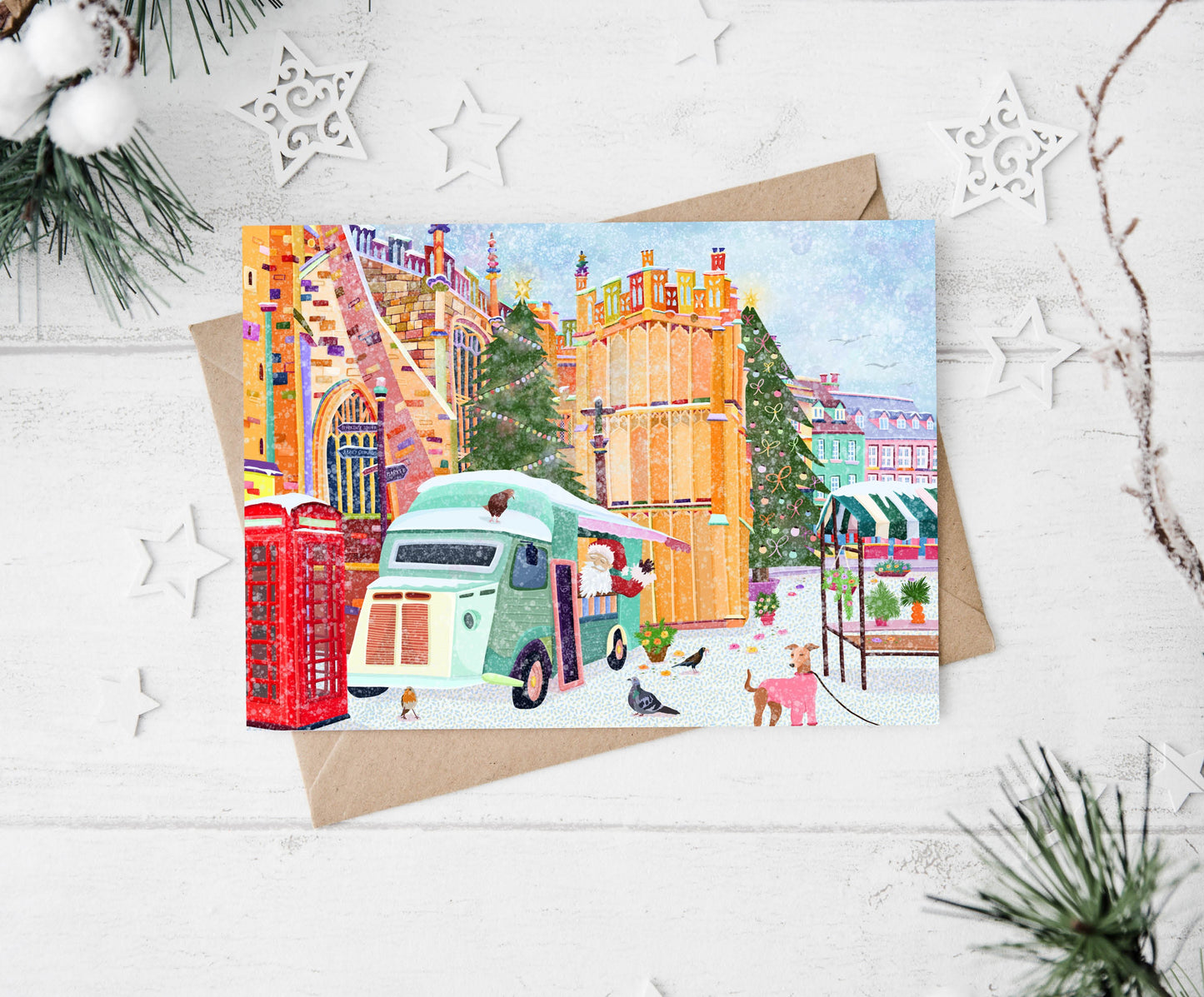 Cirencester Market Christmas Card