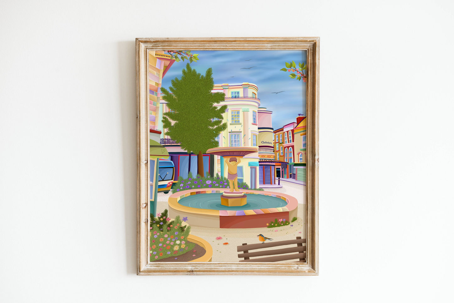 Cheltenham Town Centre Print