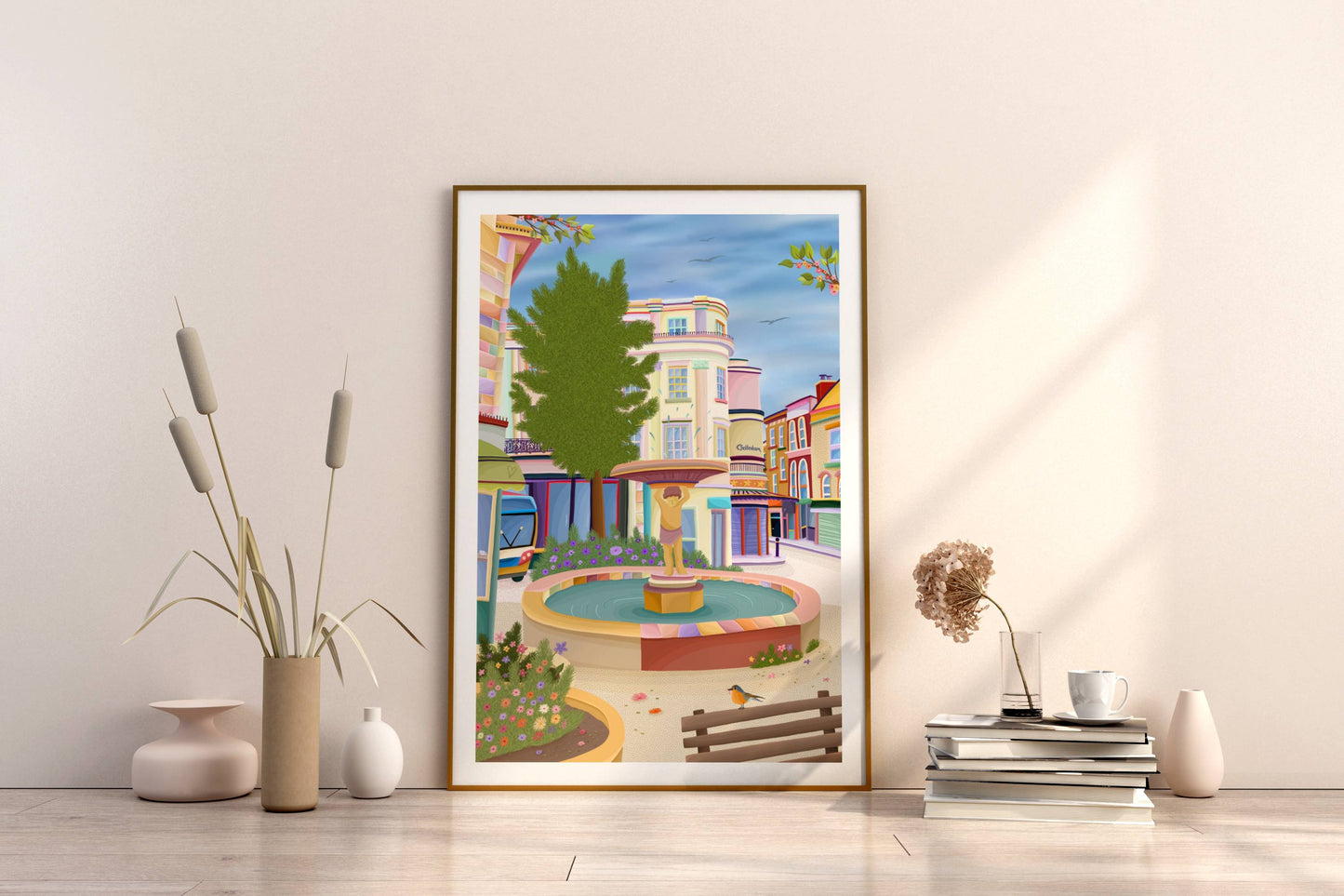 Cheltenham Town Centre Print