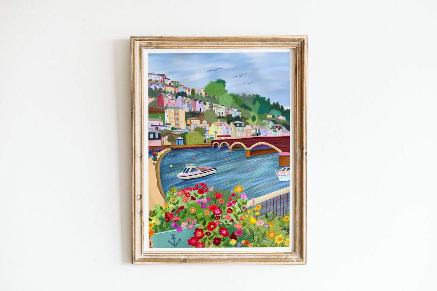 Cornwall Looe Print