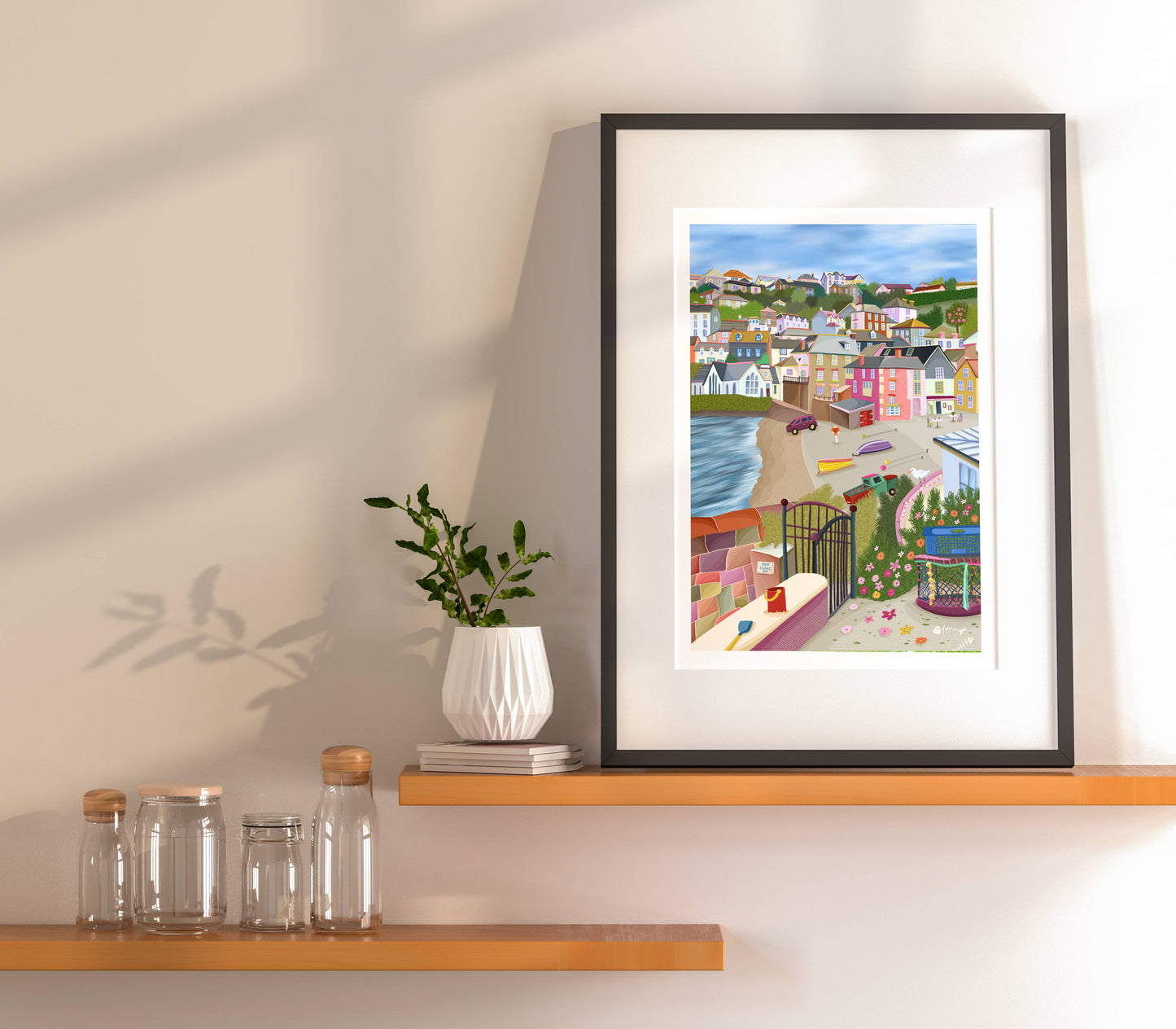 Cornwall Port Isaac Print