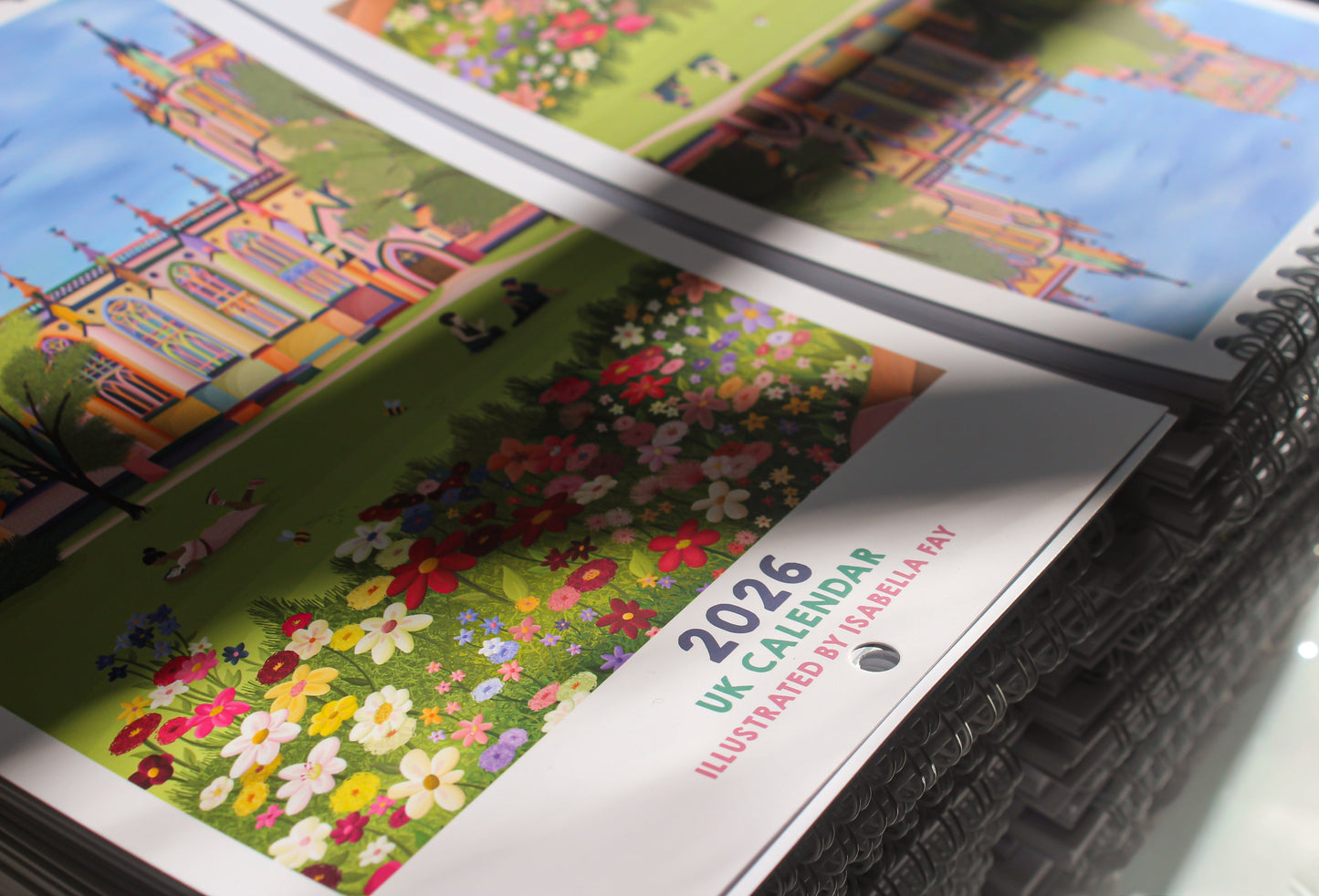2026 UK Travel Wall Calendar