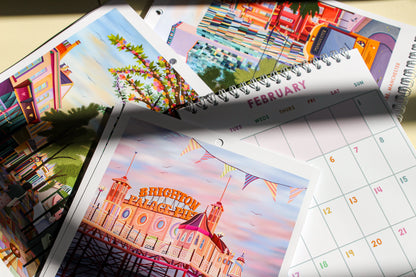 2026 UK Travel Wall Calendar