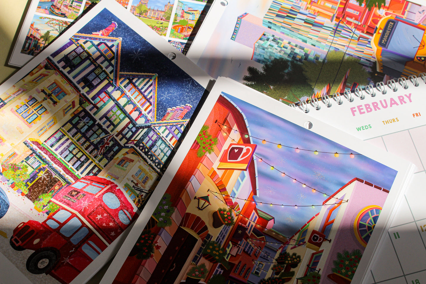 2026 UK Travel Wall Calendar