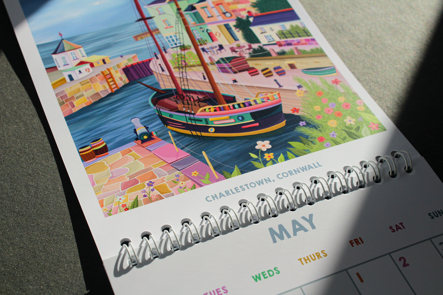 2026 UK Travel Wall Calendar