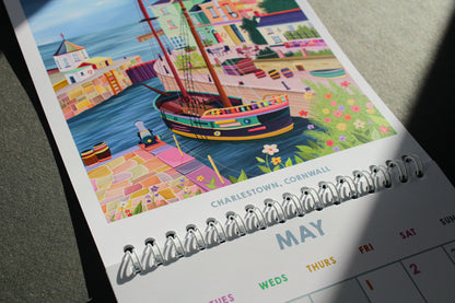 2026 UK Travel Wall Calendar