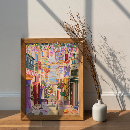 Malta Valletta Print