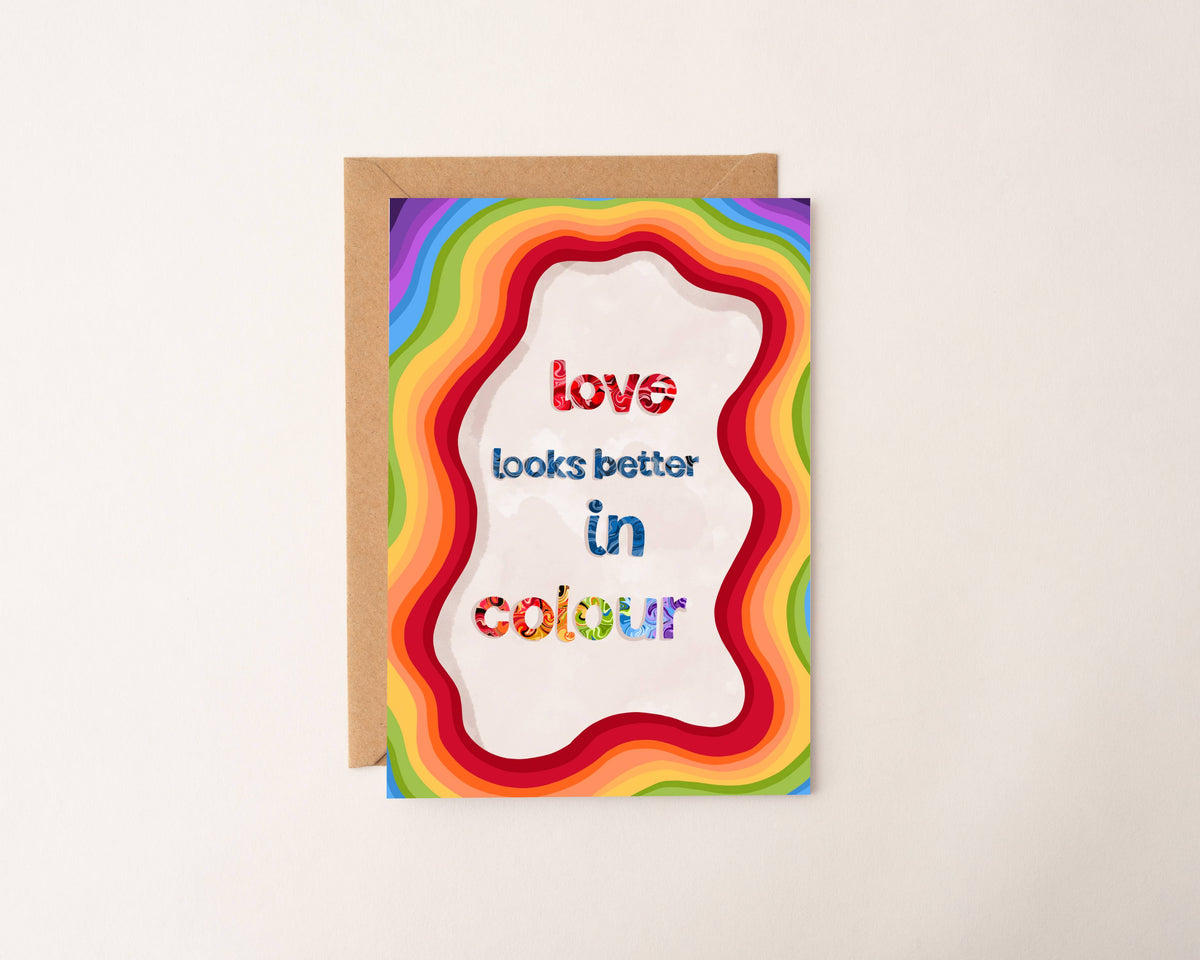 Love In Colour Card