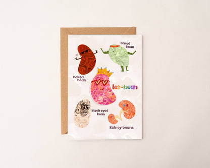 Lez-Bean Card