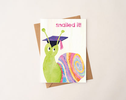 Snailed it Card