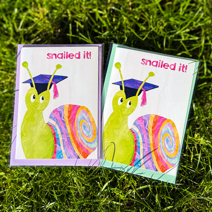 Snailed it Card
