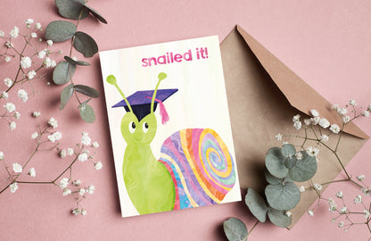 Snailed it Card