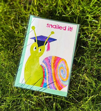 Snailed it Card