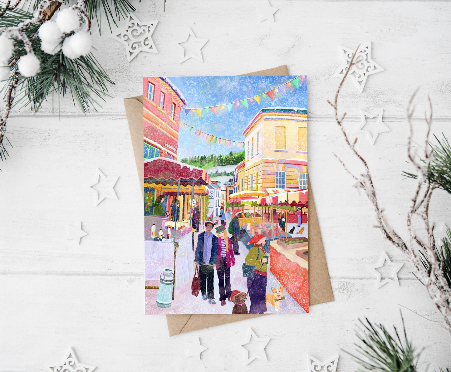 Stroud Market Christmas Card