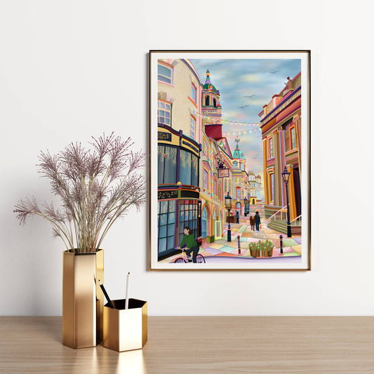 Bristol Corn Street Print