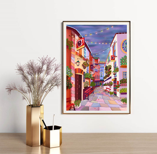 Belfast Cathedral Quarter Print