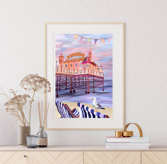 Brighton Palace Pier Print