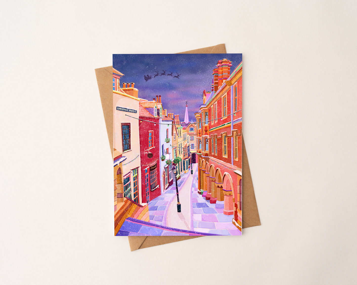 Bristol Christmas Steps Card