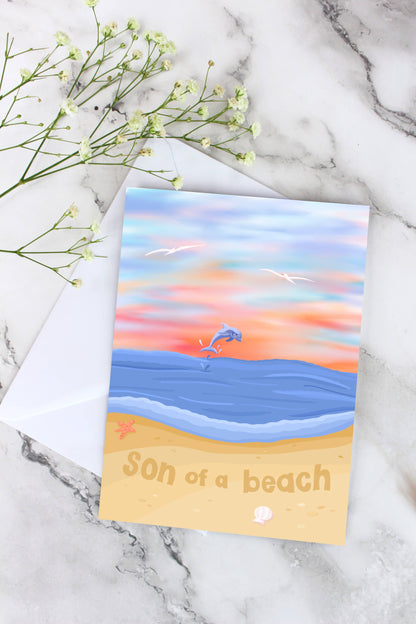 Son of a Beach Card
