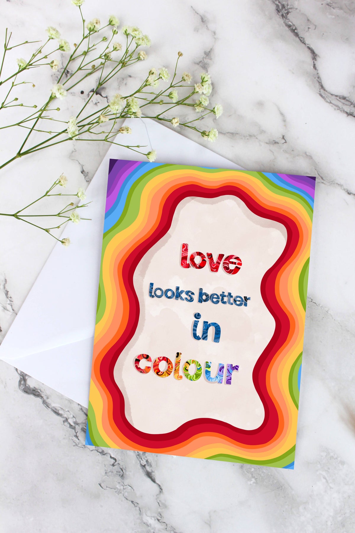 Love In Colour Card