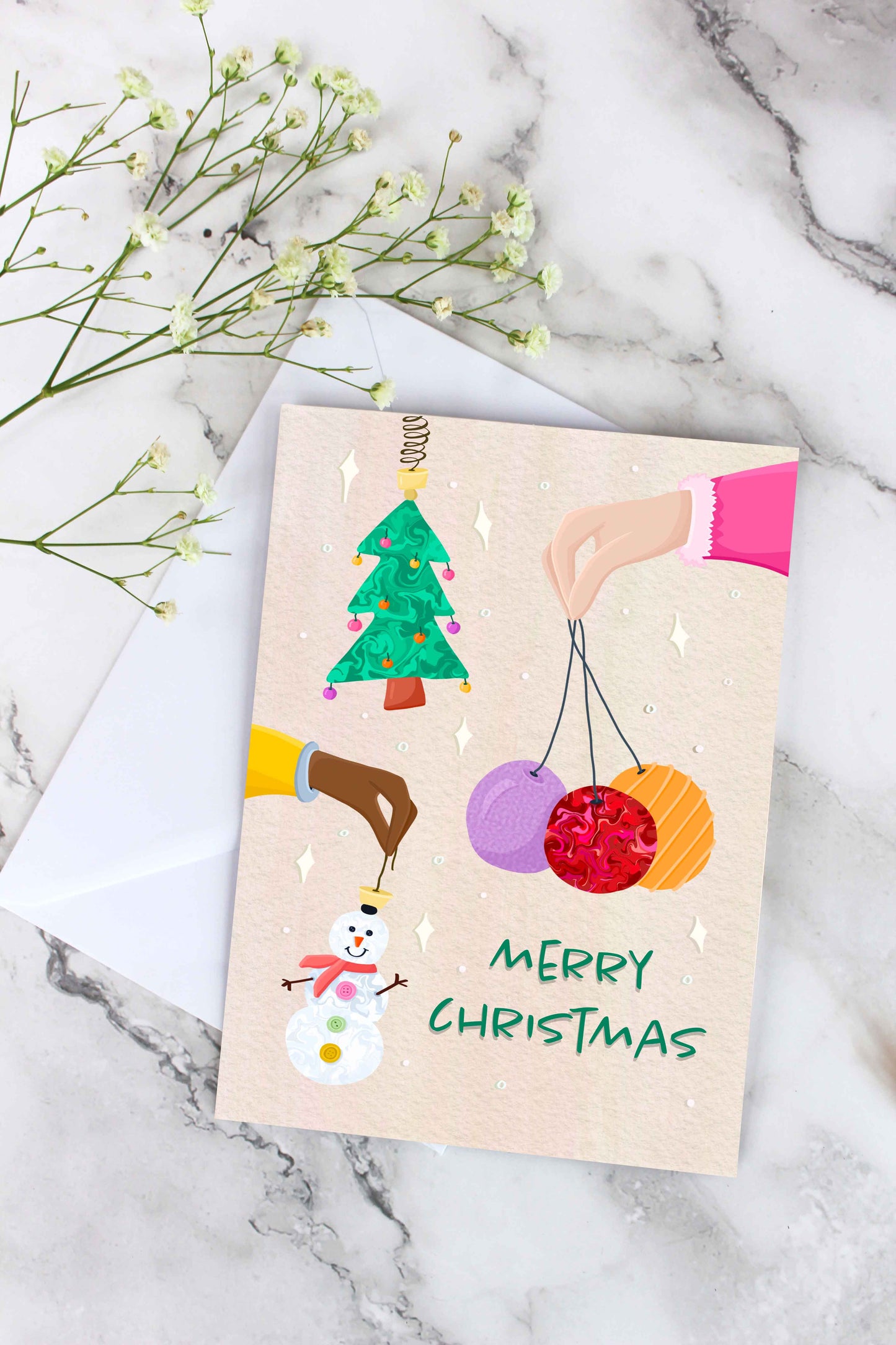 Christmas Decorations Card