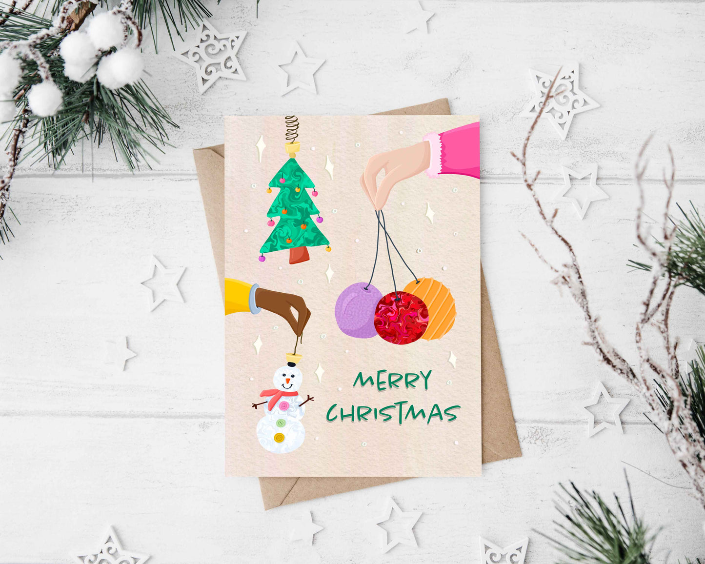 Christmas Decorations Card