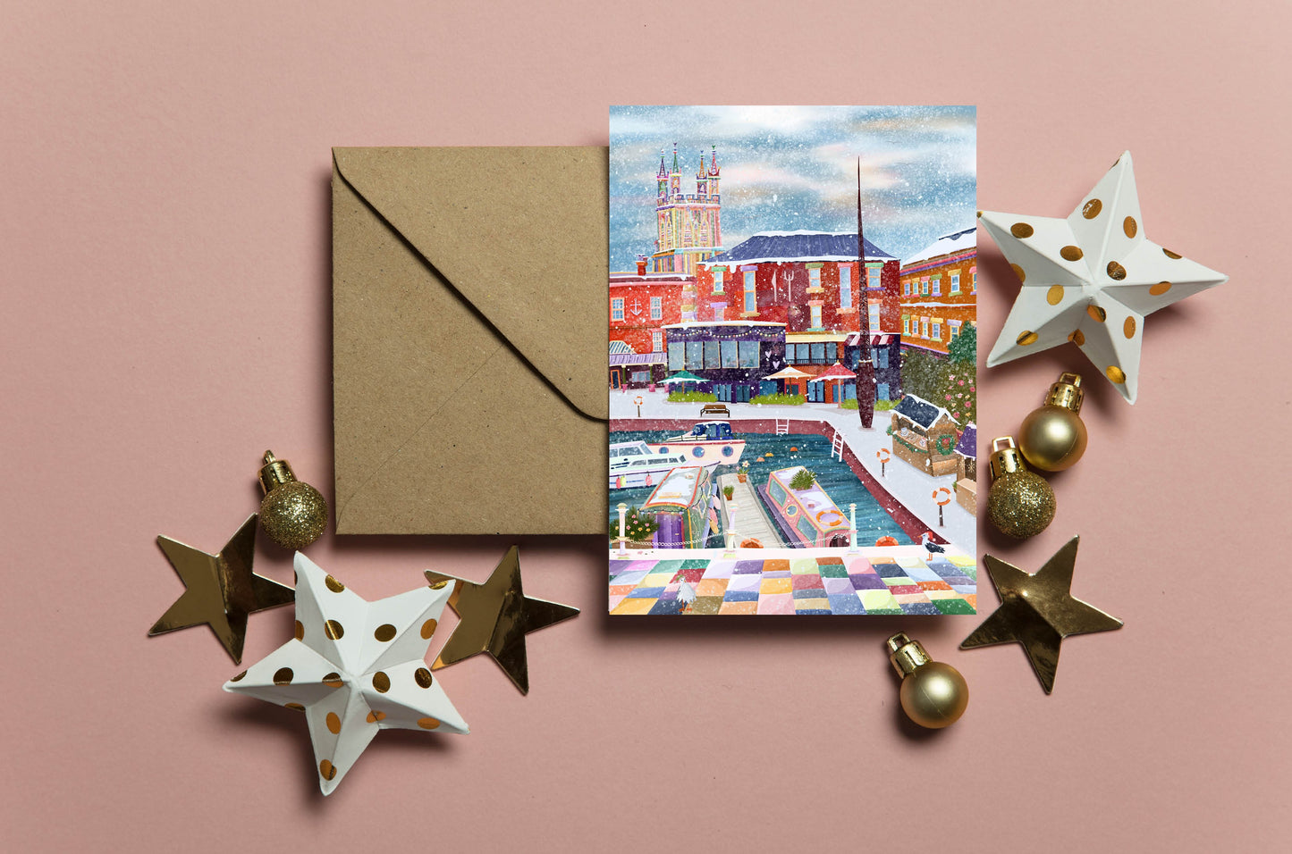 Gloucester Victoria Basin Christmas Card