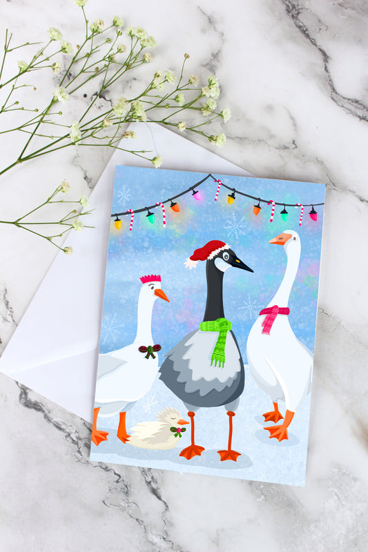 Geese Card
