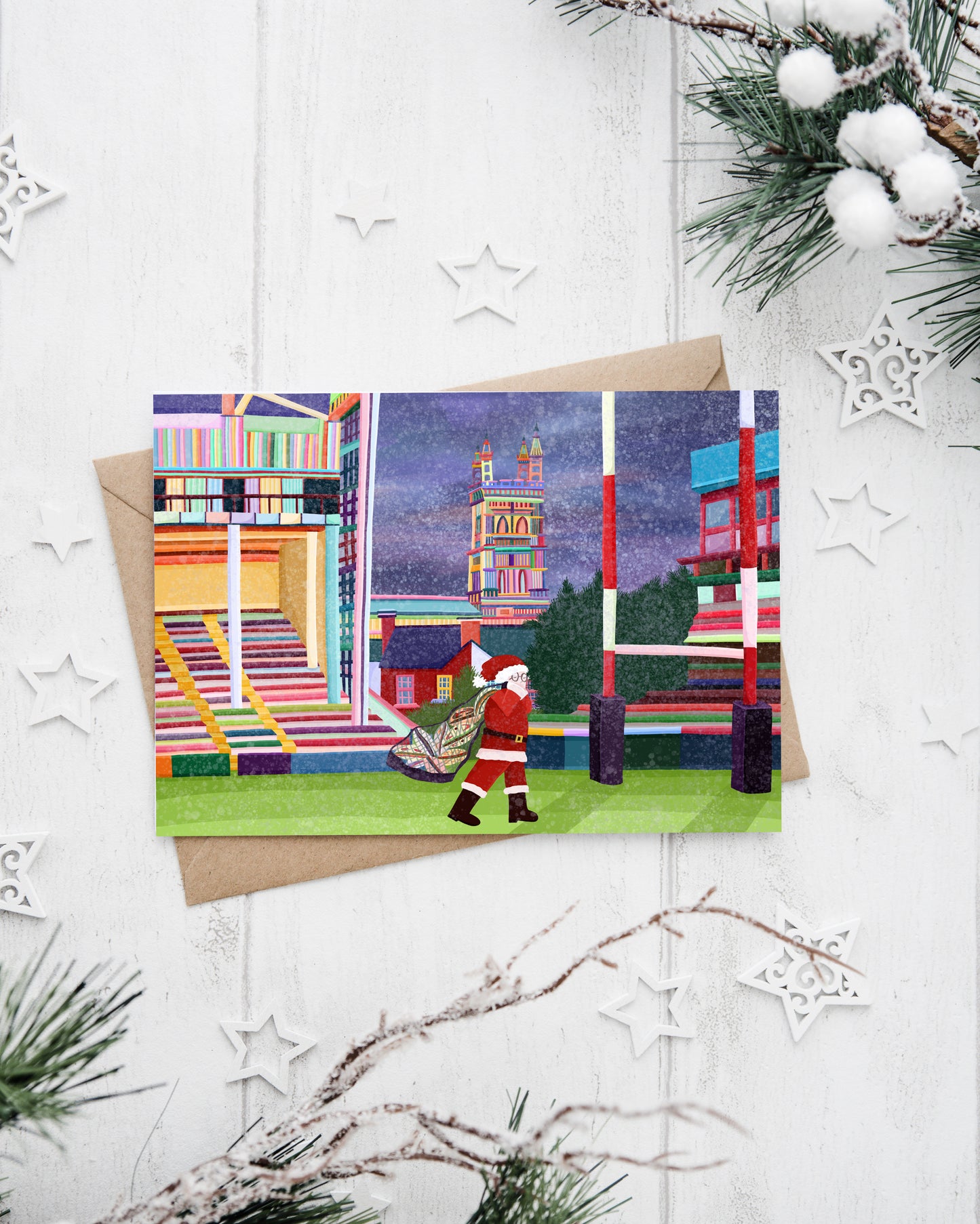 Gloucester Rugby Christmas Card