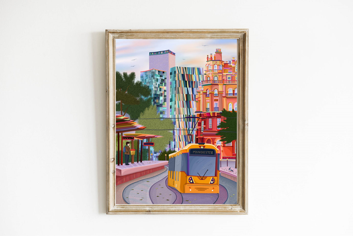 Manchester St Peter's Square Print