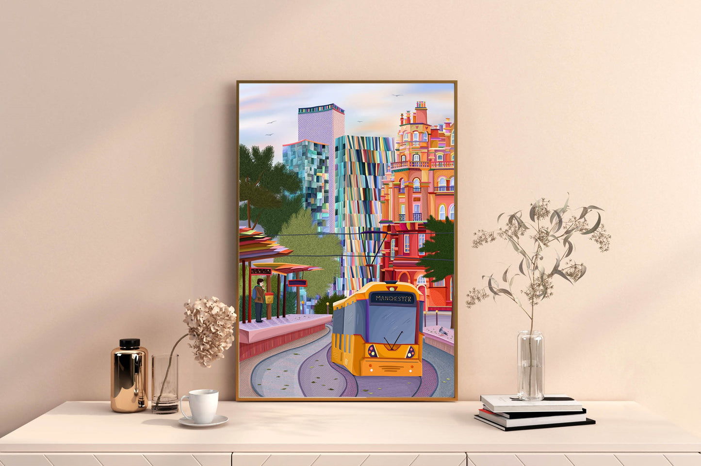Manchester St Peter's Square Print