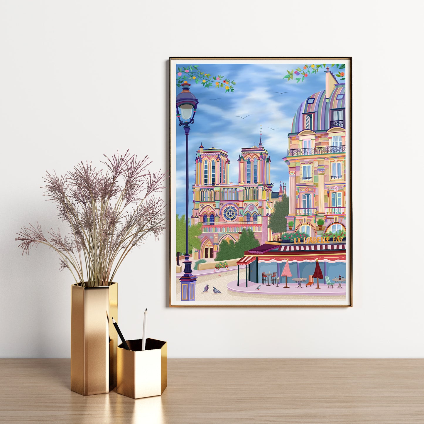 Paris Notre Dame Print
