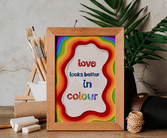 Love In Colour Print