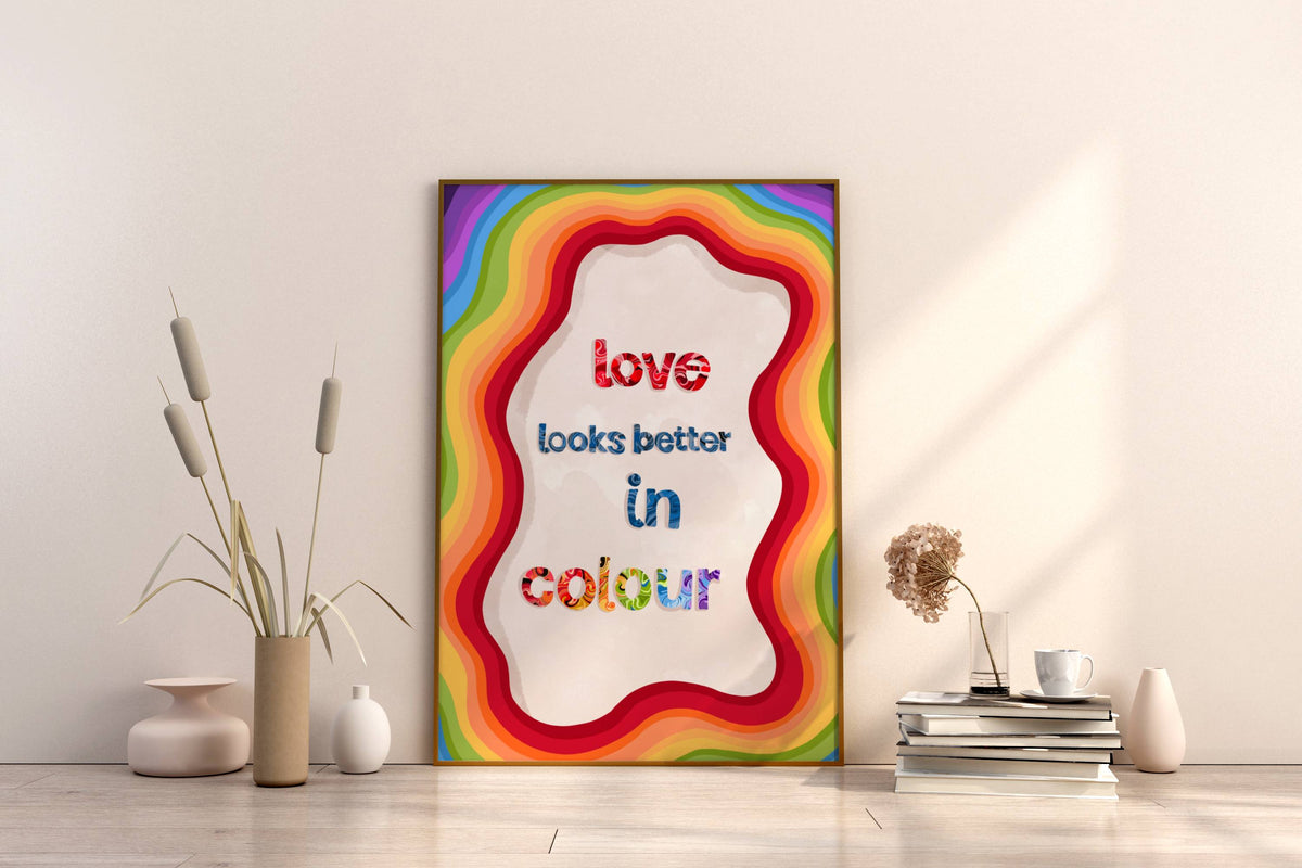 Love In Colour Print