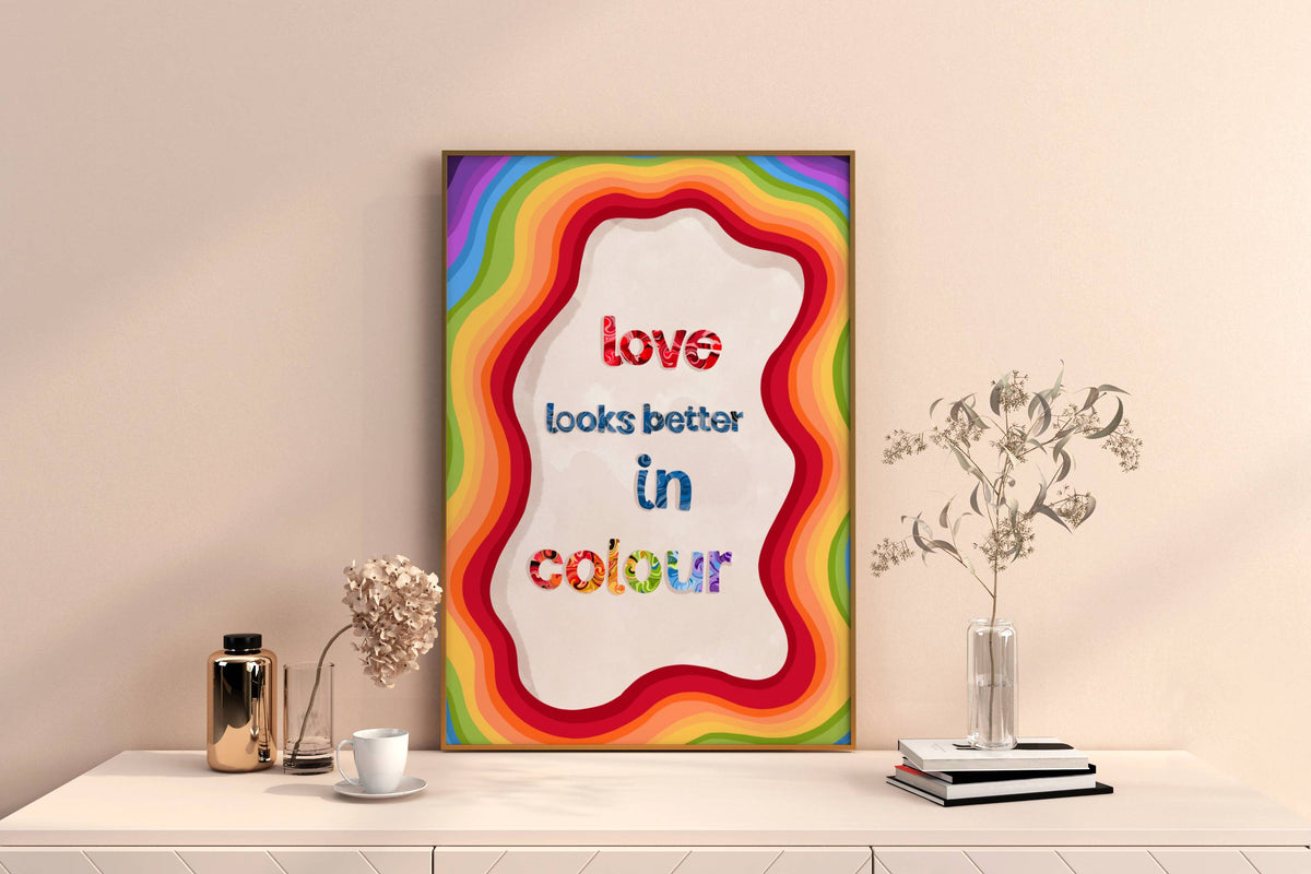 Love In Colour Print
