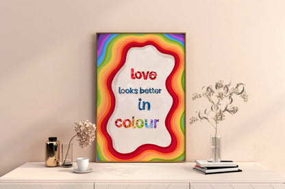 Love In Colour Print