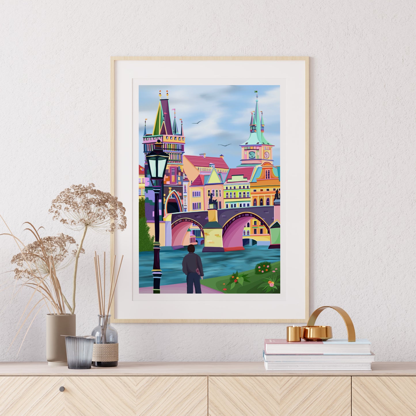Prague Charles Bridge Print