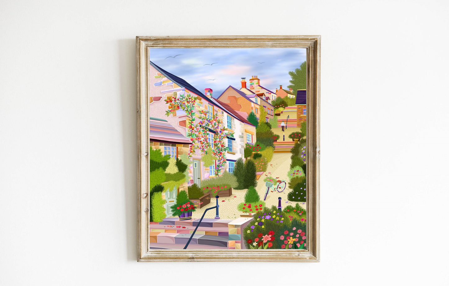 Tetbury Chipping Steps Print