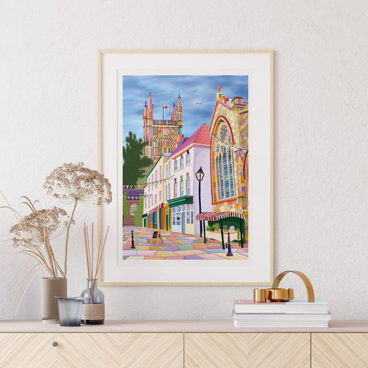 Worcester High Street Print